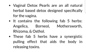 DETOX Yoni Pearls